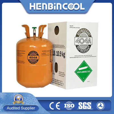 quality 11.3kg 22.7kg R404A Refrigerant Gas For Car Air Conditioner factory